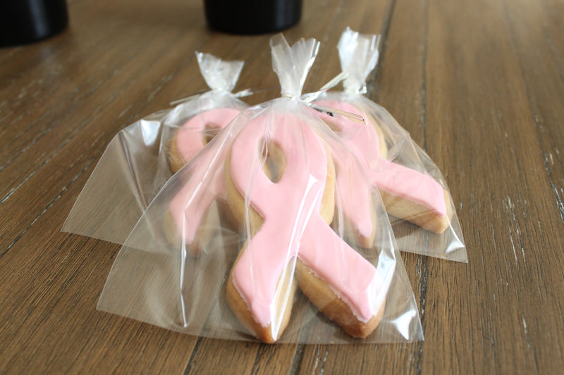 Bra Cookies for CoopaFree breast cancer awareness