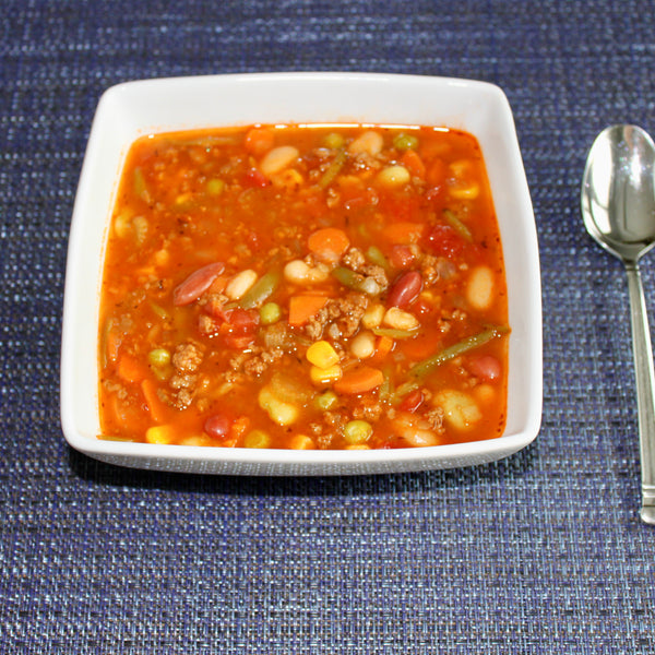 Ground Beef and Vegetable Soup